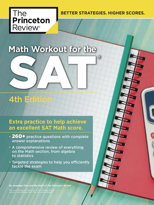 Title details for Math Workout for the SAT by The Princeton Review - Available